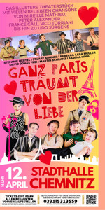 Genius Concerts Prospekt - Ganz Paris /Potts/Gitte - Chemnitz