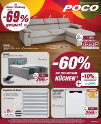 POCO Prospekt - -60% auf frei geplante Küchen