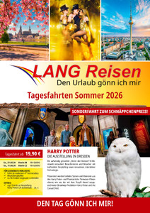 LANG Reisen Prospekt - LANG Reisen