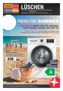 electro plus Lüschen Prospekt - Fresh for summer