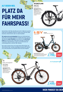 Zweirad Calmer Prospekt - Tausch Dein Bike