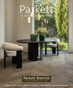 Parkett Dietrich Prospekt - Dietrich GmbH & Co. KG