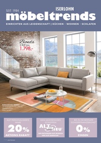 Möbeltrends Iserlohn Prospekt - Angebote ab 24.10.