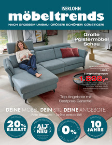 Möbeltrends Iserlohn Prospekt - Angebote ab 15.01. - Seite 1