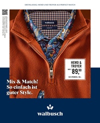 walbusch Prospekt - Mix & Match !