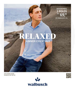 walbusch Prospekt - Walbusch SUMMER ESSENTIALS