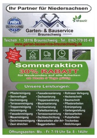 Garten- und Bauservice Prospekt - Angebote ab 17.09.