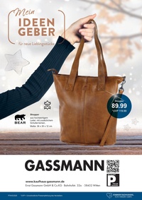 Gassmann Prospekt - Angebote ab 11.11.