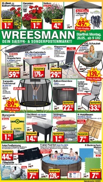 Wreesmann Prospekt - Angebote ab 26.05.