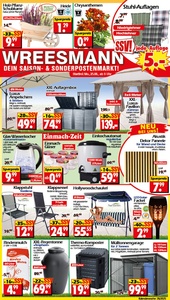 Wreesmann Prospekt - Angebote ab 25.08.