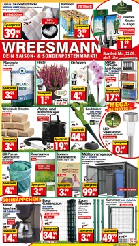 Wreesmann Prospekt - Angebote ab 22.09.