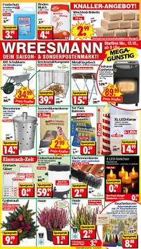Wreesmann Prospekt - Angebote ab 13.10.