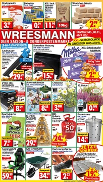 Wreesmann Prospekt - Angebote ab 03.11. - Seite 1