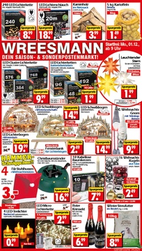 Wreesmann Prospekt - Angebote ab 01.12. - Seite 1