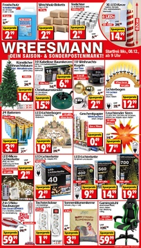 Wreesmann Prospekt - Angebote ab 08.12. - Seite 1