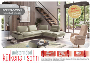 Polstermöbel Külkens & Sohn Prospekt - Angebote ab 18.09.