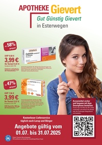Apotheke Gievert Prospekt - Angebote ab 01.07.
