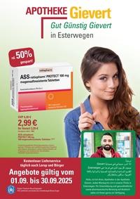 Apotheke Gievert Prospekt - Angebote ab 01.09.