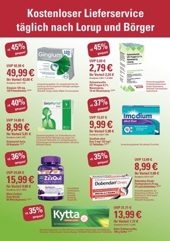 Apotheke Gievert Prospekt - Angebote ab 01.09.