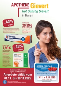 Apotheke Gievert Prospekt - Angebote ab 01.11.