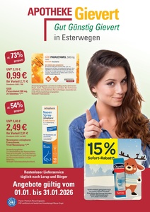 Apotheke Gievert Prospekt - Angebote ab 03.01.
