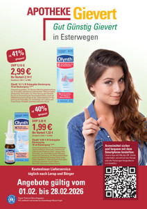 Apotheke Gievert Prospekt - Angebote ab 01.02.