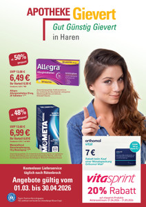 Apotheke Gievert Prospekt - Angebote ab 04.03.