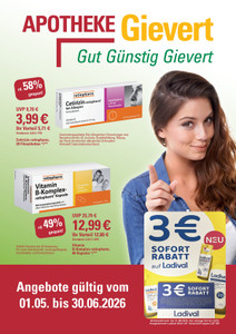Apotheke Gievert Prospekt - Angebote ab 01.05. - Seite 1
