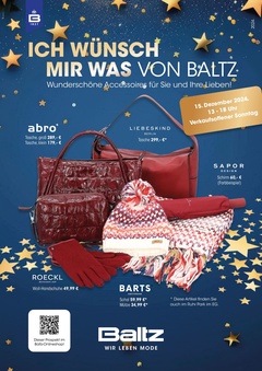 Baltz Prospekt - Wunderschöne Accessoires