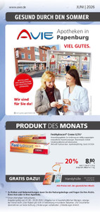 AVIE Prospekt - Avie Apotheken in Papenburg - Angebot Juni 2026