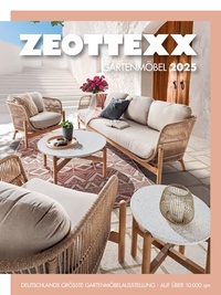 Zeottexx Prospekt - 2025/08 | Zeottexx Gartenmöbel