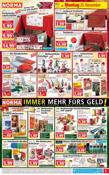 NORMA Prospekt - Angebote ab 25.11.