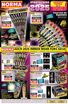 NORMA Prospekt - Feuerwerk 2025