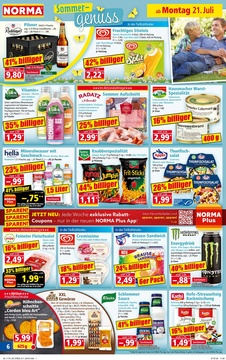 NORMA Prospekt - Angebote ab 21.07.