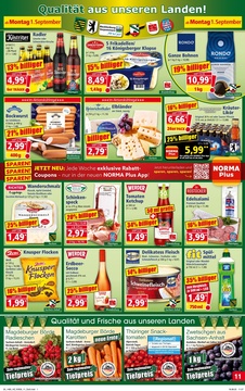 NORMA Prospekt - Angebote ab 01.09.