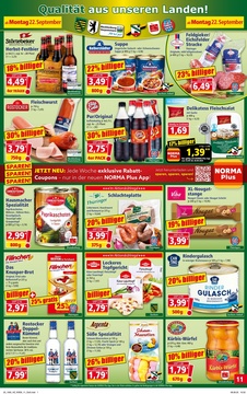 NORMA Prospekt - Angebote ab 22.09.