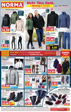 NORMA Prospekt - Angebote ab 20.10.