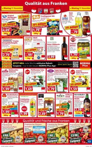 Vorschau des NORMA Prospekts - Angebote ab Montag, Seite 13