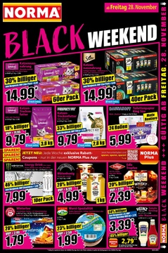 NORMA Prospekt - Black Weekend - Seite 1