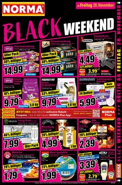 NORMA Prospekt - Black Weekend - Seite 1