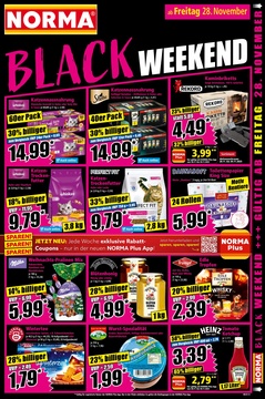 NORMA Prospekt - Black Weekend - Seite 1