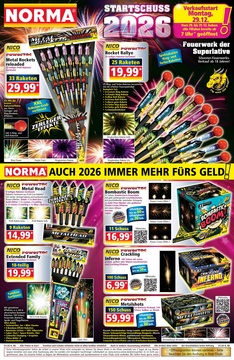NORMA Prospekt - Feuerwerk Angebote ab 29.12. - Seite 1
