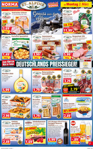 NORMA Prospekt - Angebote ab 02.03.