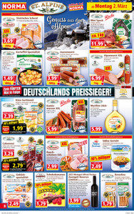 NORMA Prospekt - Angebote ab 02.03.