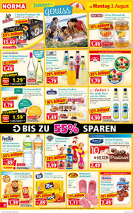 NORMA Prospekt - Angebote ab 03.08.