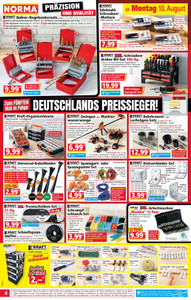 NORMA Prospekt - Angebote ab 10.08.