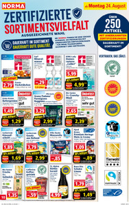 NORMA Prospekt - Angebote ab 24.08.