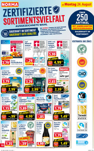 NORMA Prospekt - Angebote ab 24.08.