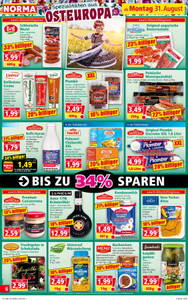 NORMA Prospekt - Angebote ab 31.08.