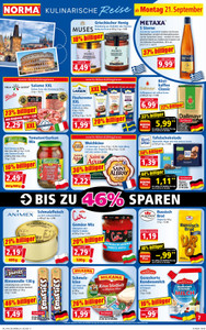 NORMA Prospekt - Angebote ab 21.09.